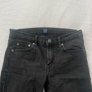 Black classic straight Gap Denim jeans